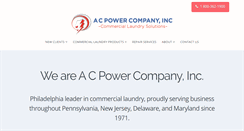 Desktop Screenshot of acpowerco.com